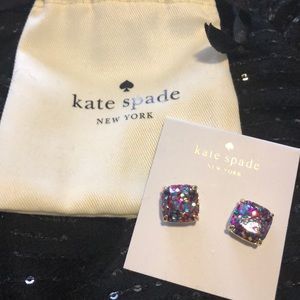 Kate spade glitter earrings